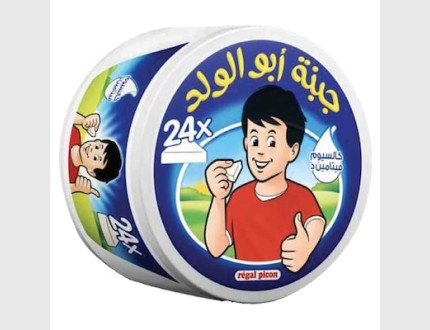 أبو الولد جبنة مثلثات 24 قطعة 360 غرام